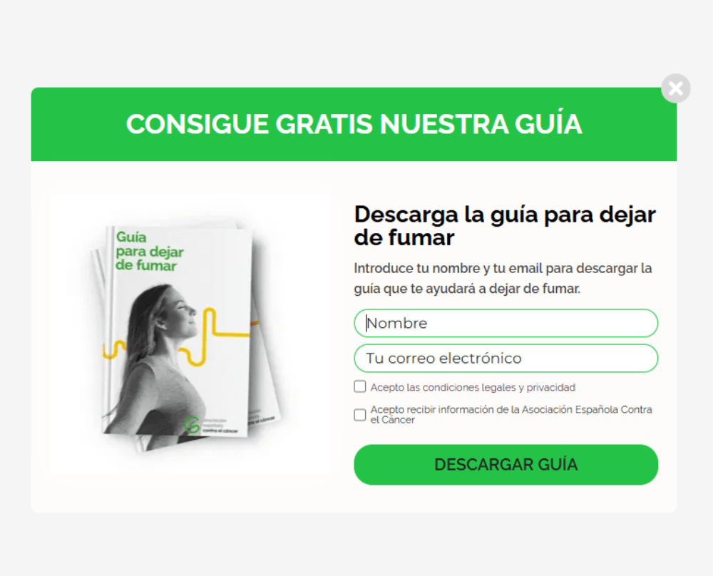 proyecto leads formularios de captación