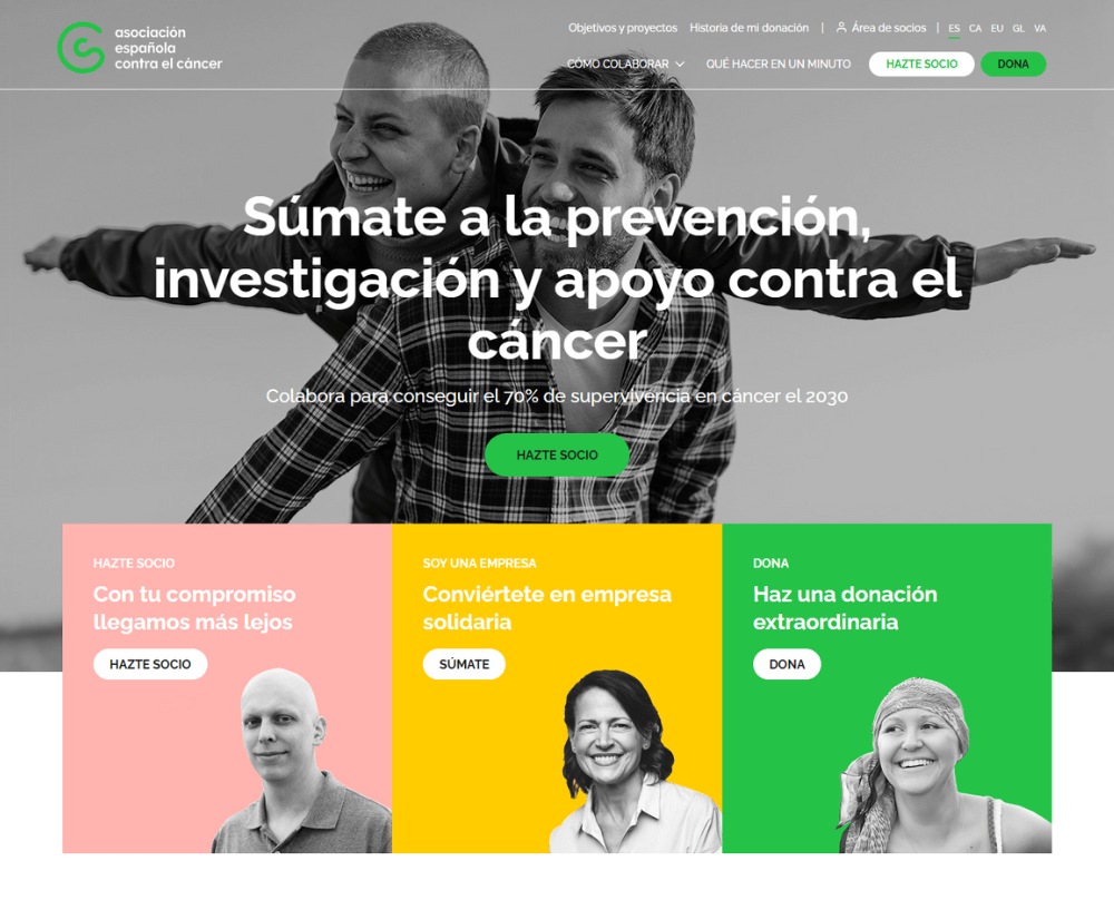 captacion de fondos online proyecto Proyecto de captación de fondos online